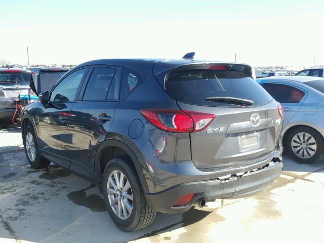 JM3KE2CY1F0476572 - 2015 MAZDA CX-5 TOURI GRAY photo 3