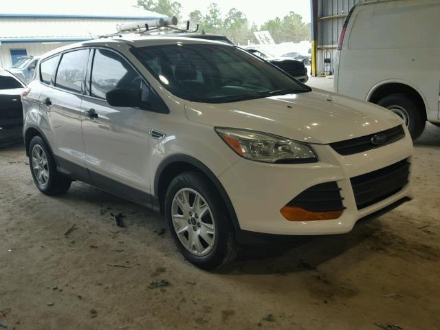 1FMCU0F7XEUC05293 - 2014 FORD ESCAPE S WHITE photo 1