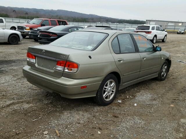 JNKCP11AX2T503489 - 2002 INFINITI G20 GREEN photo 4