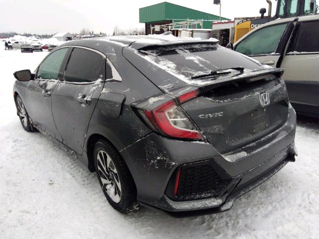 SHHFK7G27HU302353 - 2017 HONDA CIVIC LX GRAY photo 3