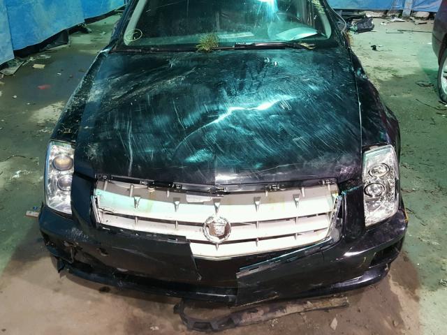 1G6DC67A750129034 - 2005 CADILLAC STS BLACK photo 7