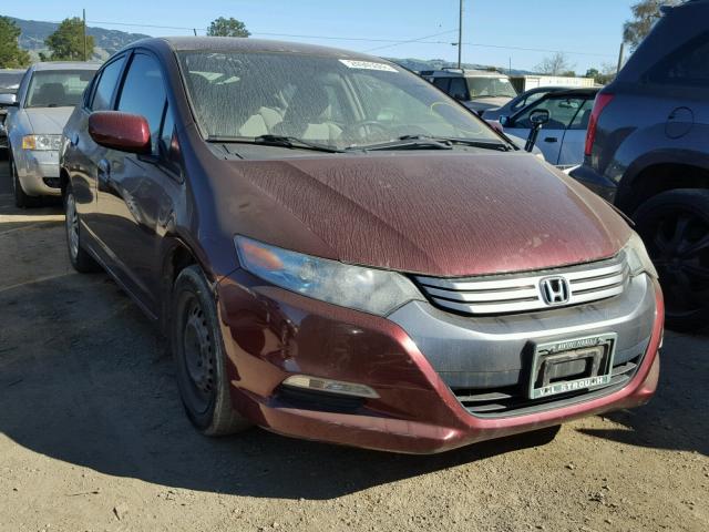 JHMZE2H38BS006010 - 2011 HONDA INSIGHT BURGUNDY photo 1