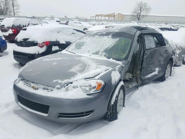 2G1WT57N291252892 - 2009 CHEVROLET IMPALA 1LT GRAY photo 2