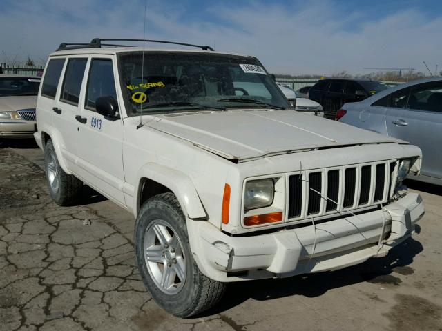 1J4FT58S51L569148 - 2001 JEEP CHEROKEE C WHITE photo 1