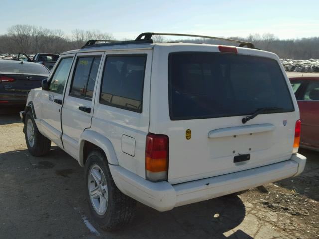 1J4FT58S51L569148 - 2001 JEEP CHEROKEE C WHITE photo 3