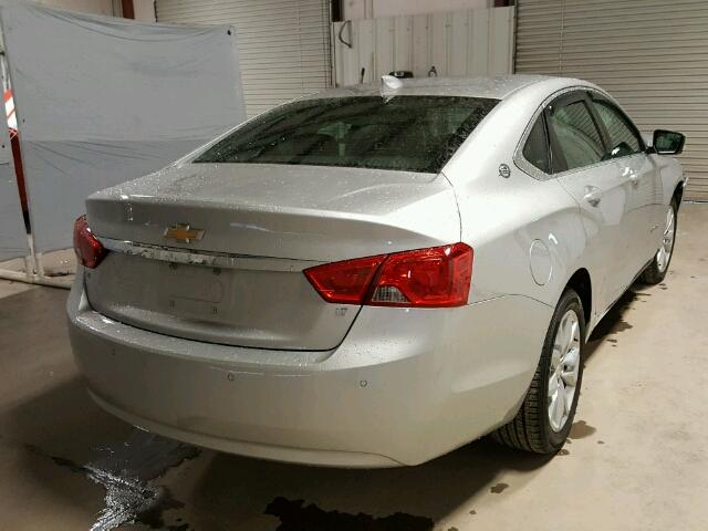 2G1105S39H9102013 - 2017 CHEVROLET IMPALA LT SILVER photo 4