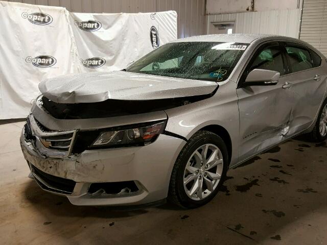 2G1105S39H9102013 - 2017 CHEVROLET IMPALA LT SILVER photo 9