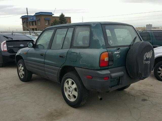 JT3HP10V3T0108511 - 1996 TOYOTA RAV4 GREEN photo 3