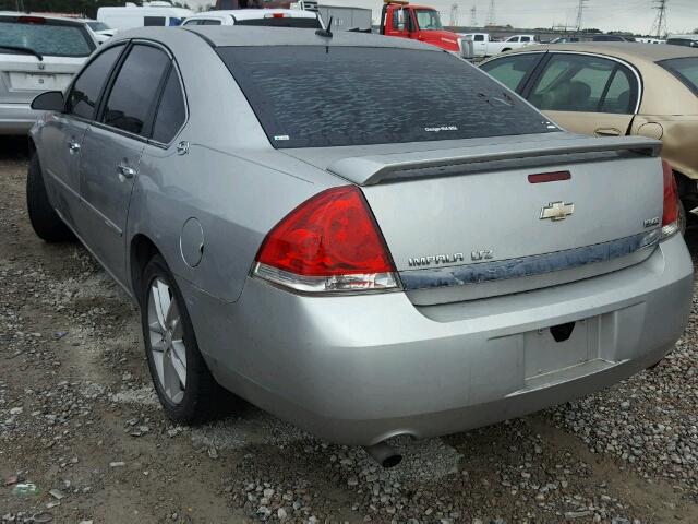 2G1WU583189284761 - 2008 CHEVROLET IMPALA LTZ SILVER photo 3