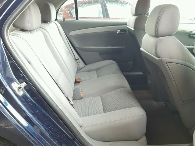 1G1ZG57B394209044 - 2009 CHEVROLET MALIBU LS BLUE photo 6