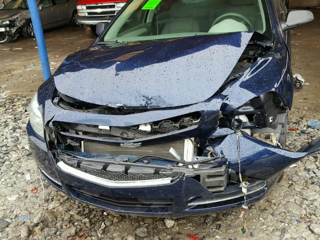 1G1ZG57B394209044 - 2009 CHEVROLET MALIBU LS BLUE photo 9