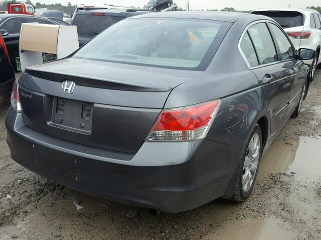 1HGCP26759A161221 - 2009 HONDA ACCORD EX GRAY photo 4