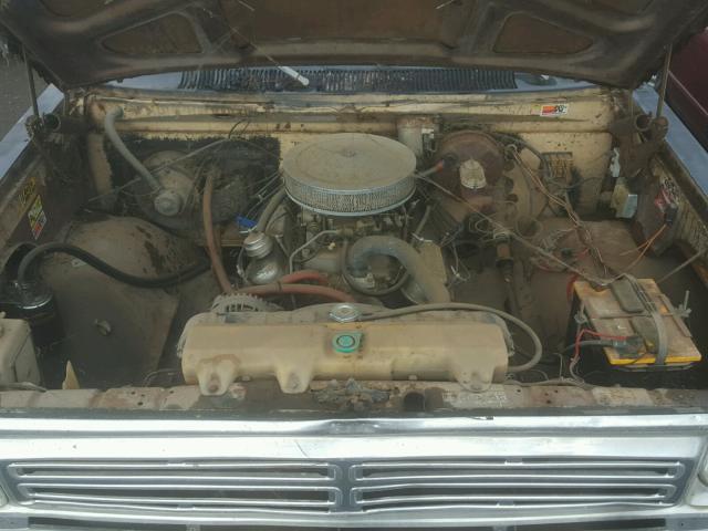 W14AF3S183690 - 1973 DODGE D SERIES BLACK photo 7