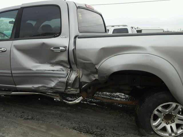 5TBET34194S456091 - 2004 TOYOTA TUNDRA DOU GRAY photo 9