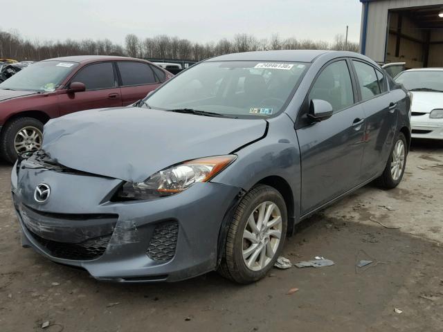 JM1BL1VG6C1506765 - 2012 MAZDA 3 I BLUE photo 2