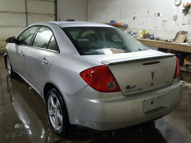 1G2ZH57N694222325 - 2009 PONTIAC G6 GT SILVER photo 3