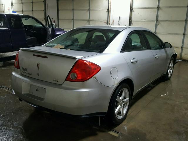 1G2ZH57N694222325 - 2009 PONTIAC G6 GT SILVER photo 4