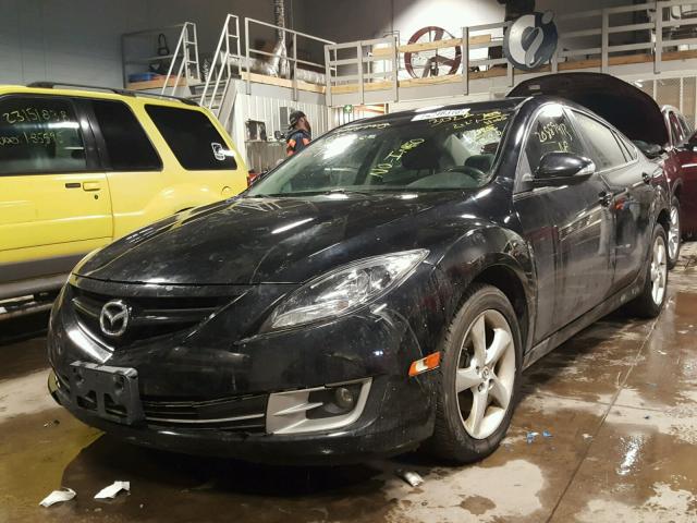 1YVHZ8EH9C5M07662 - 2012 MAZDA 6 I BLACK photo 2