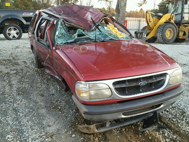 1FMZU32P7WZA74975 - 1998 FORD EXPLORER RED photo 1