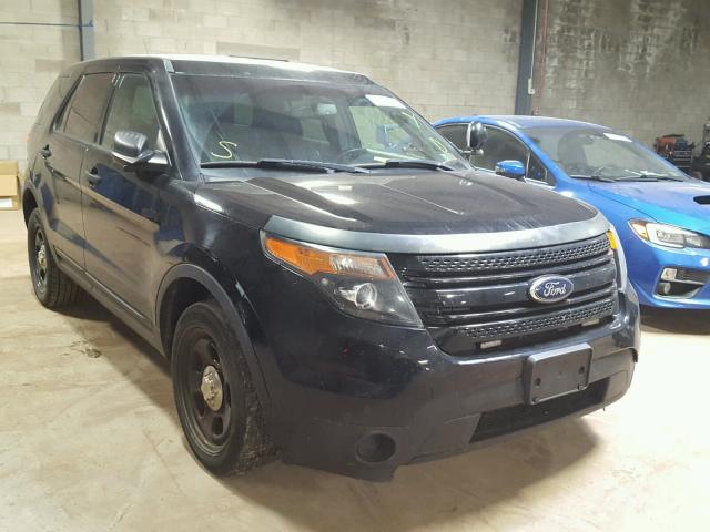 1FM5K8AR7DGA46994 - 2013 FORD EXPLORER P BLACK photo 1