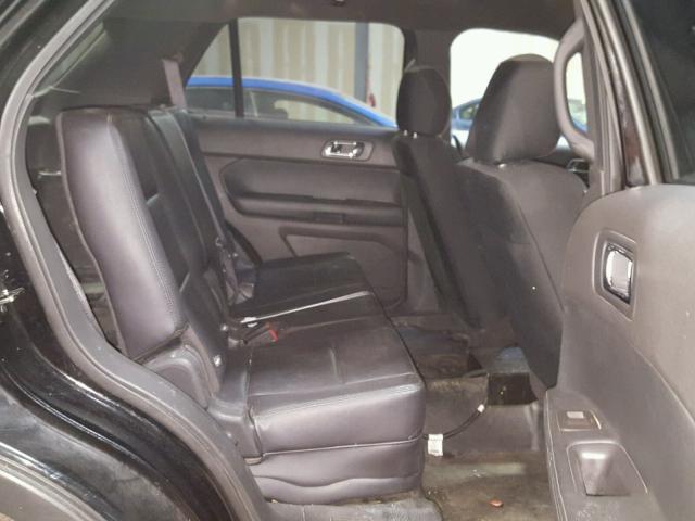 1FM5K8AR7DGA46994 - 2013 FORD EXPLORER P BLACK photo 6