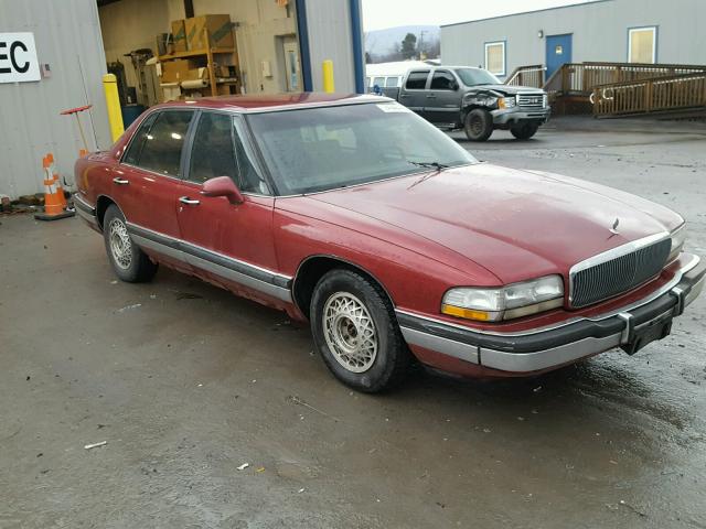 1G4CW53L2P1643142 - 1993 BUICK PARK AVENU RED photo 1