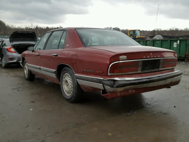 1G4CW53L2P1643142 - 1993 BUICK PARK AVENU RED photo 3