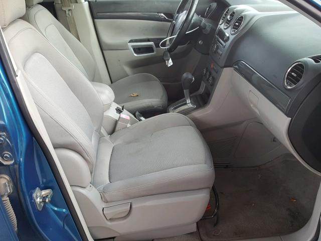 3GSCL33P09S547018 - 2009 SATURN VUE XE BLUE photo 5