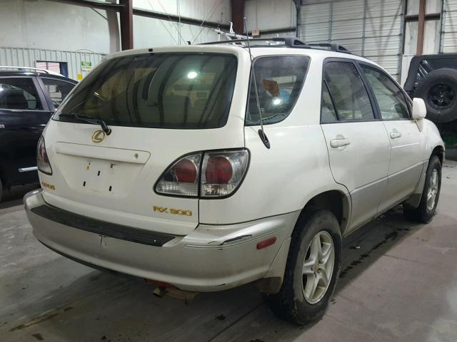 JTJGF10U710082720 - 2001 LEXUS RX 300 WHITE photo 4