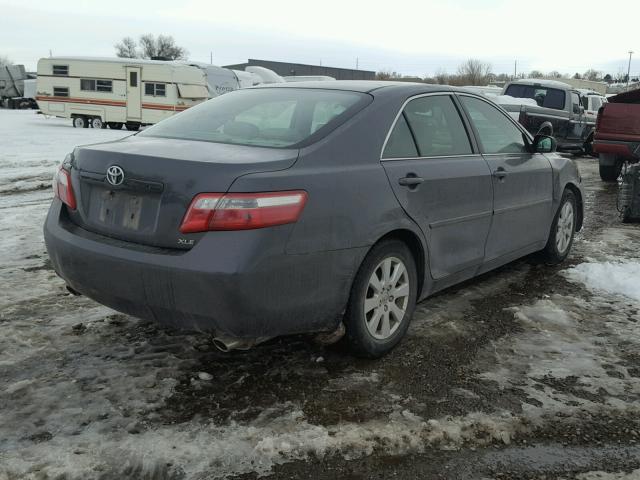 4T1BK46K17U520323 - 2007 TOYOTA CAMRY NEW CHARCOAL photo 4