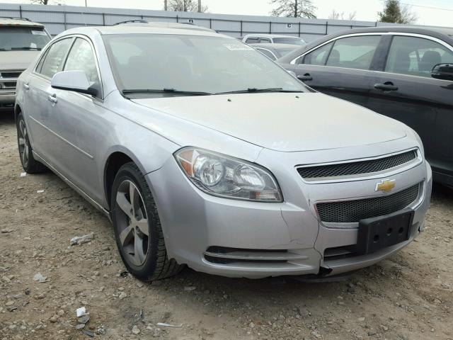 1G1ZC5EU5CF389641 - 2012 CHEVROLET MALIBU 1LT SILVER photo 1