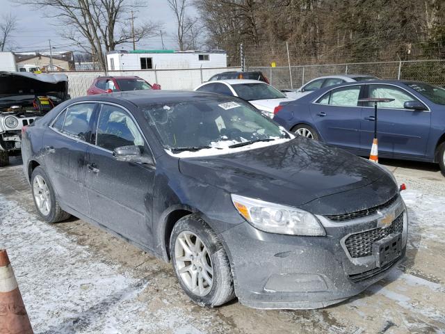 1G11C5SLXFF311286 - 2015 CHEVROLET MALIBU 1LT BLACK photo 1