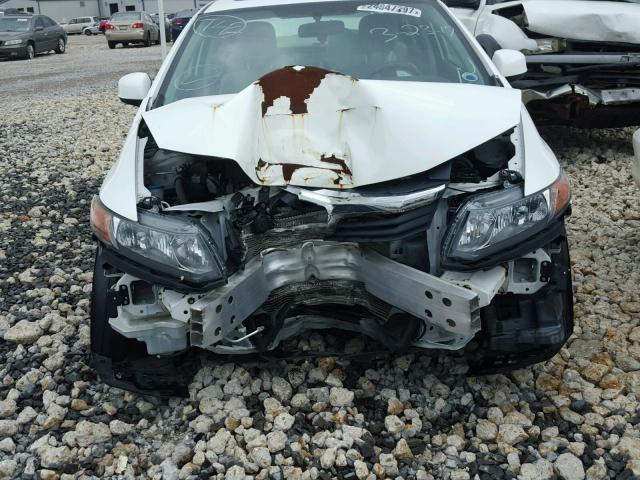 19XFB2F84CE101504 - 2012 HONDA CIVIC WHITE photo 6