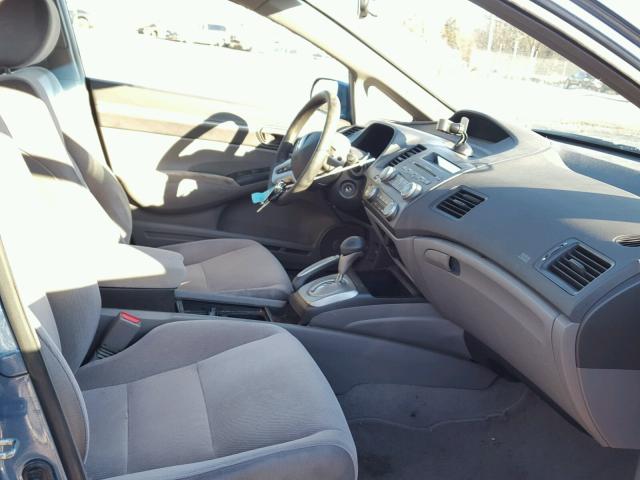 1HGFA168X7L012984 - 2007 HONDA CIVIC EX Mavi foto 5