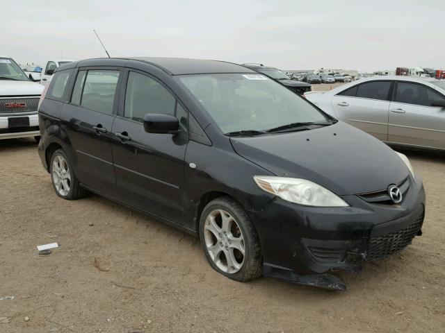 JM1CR293680316560 - 2008 MAZDA 5 BLACK photo 1