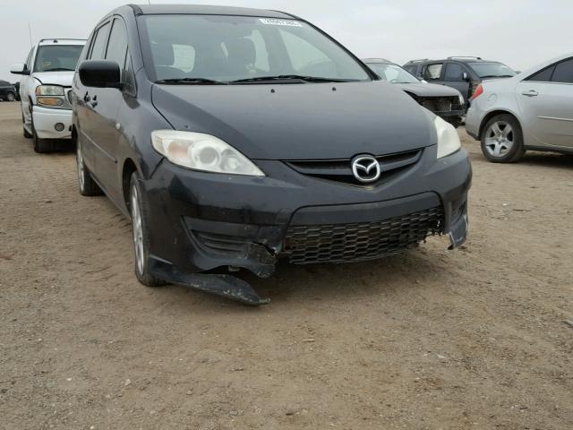 JM1CR293680316560 - 2008 MAZDA 5 BLACK photo 9