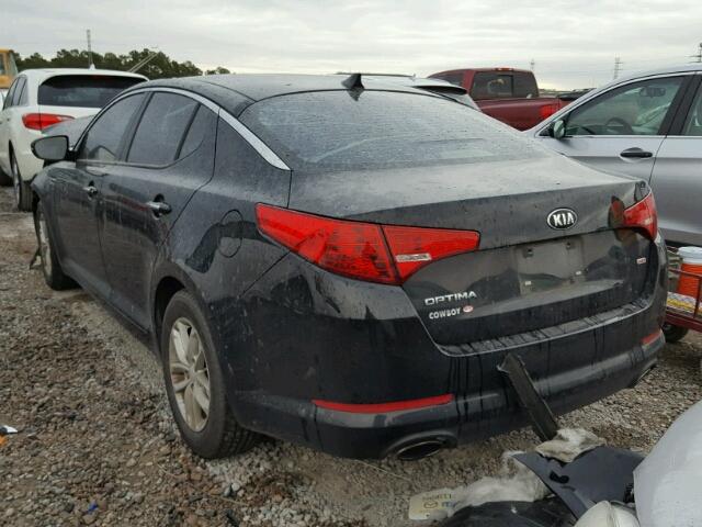 5XXGM4A75DG242907 - 2013 KIA OPTIMA LX BLACK photo 3