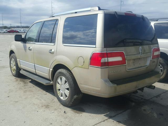 5LMFU28568LJ14386 - 2008 LINCOLN NAVIGATOR GOLD photo 3