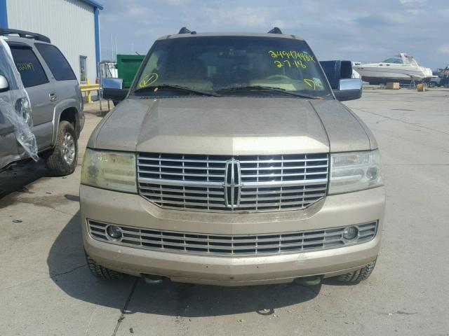 5LMFU28568LJ14386 - 2008 LINCOLN NAVIGATOR GOLD photo 9