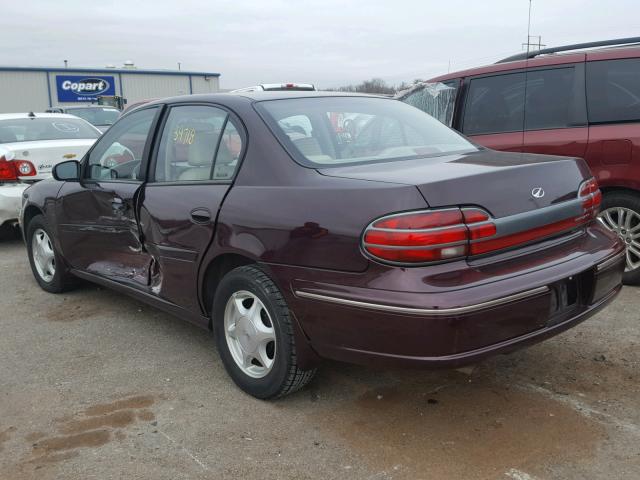 1G3NG52M2X6313640 - 1999 OLDSMOBILE CUTLASS GL 栗色 照片 3