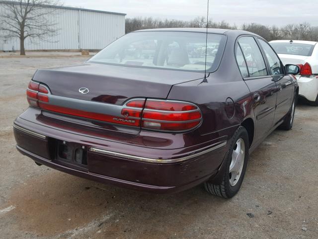 1G3NG52M2X6313640 - 1999 OLDSMOBILE CUTLASS GL 栗色 照片 4