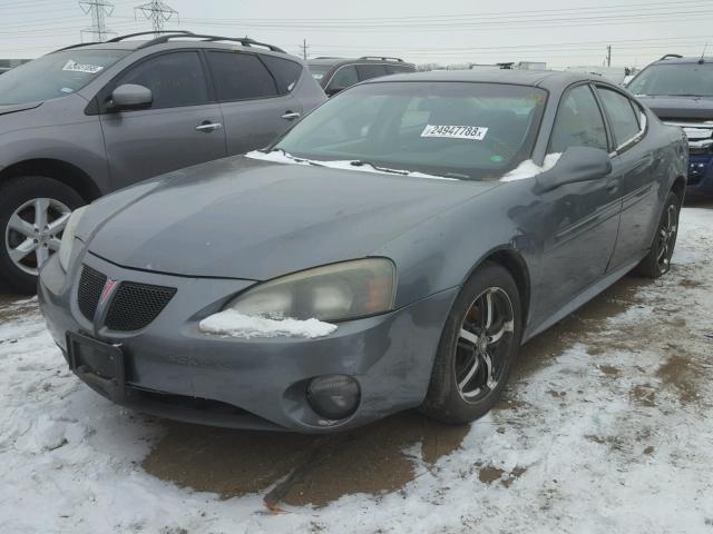 2G2WS522341260522 - 2004 PONTIAC GRAND PRIX GRAY photo 2
