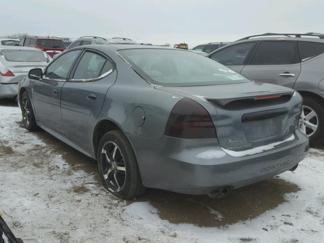 2G2WS522341260522 - 2004 PONTIAC GRAND PRIX GRAY photo 3
