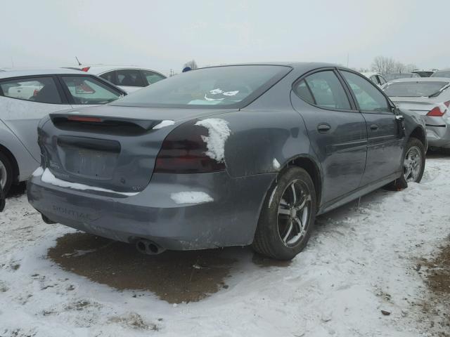 2G2WS522341260522 - 2004 PONTIAC GRAND PRIX GRAY photo 4