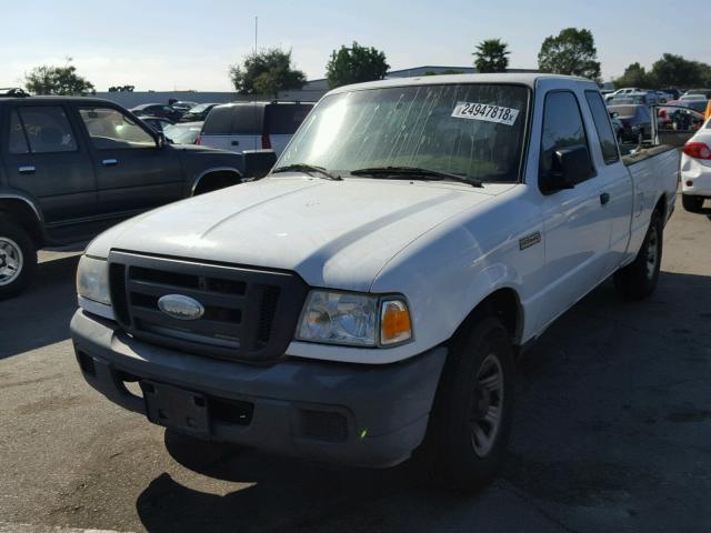 1FTYR14U27PA99370 - 2007 FORD RANGER SUP WHITE photo 2