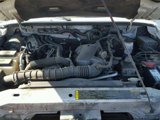 1FTYR14U27PA99370 - 2007 FORD RANGER SUP WHITE photo 7