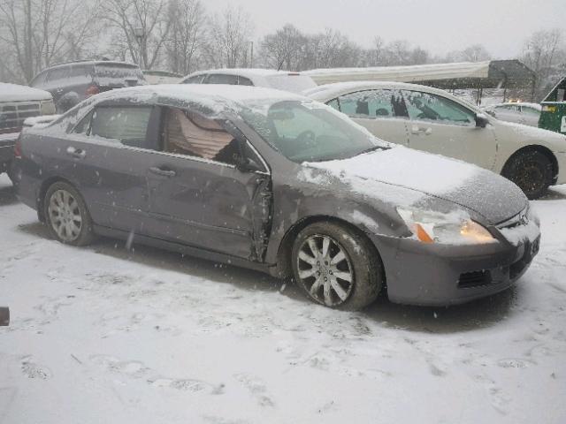 1HGCM66516A020060 - 2006 HONDA ACCORD EX GRAY photo 1