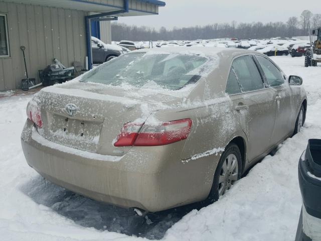 4T1BE46K29U873163 - 2009 TOYOTA CAMRY BASE GOLD photo 4