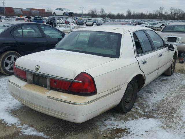 2MEFM75W6WX685411 - 1998 MERCURY GRAND MARQ WHITE photo 4