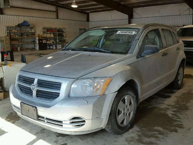 1B3HB28B67D379444 - 2007 DODGE CALIBER SILVER photo 2